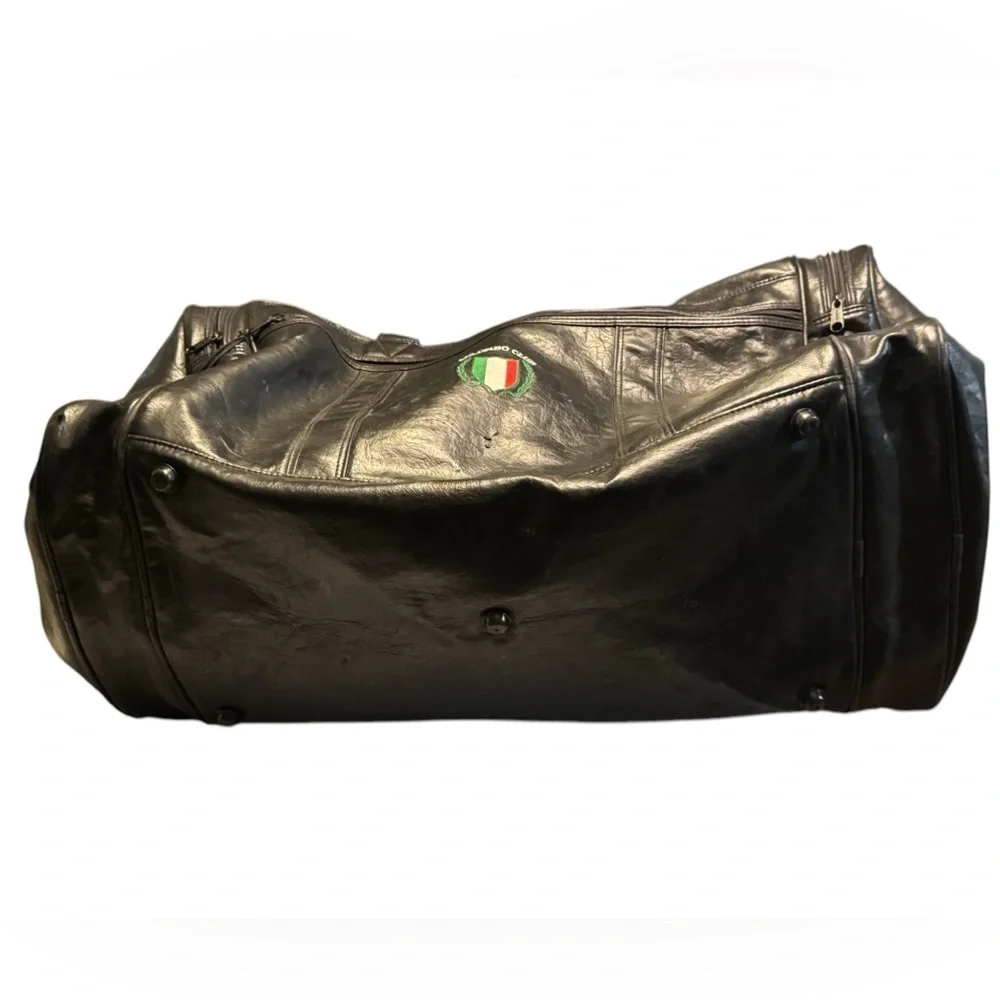 Vintage Columbo Club Italian American Social Club Oakland CA Duffel Bag RARE